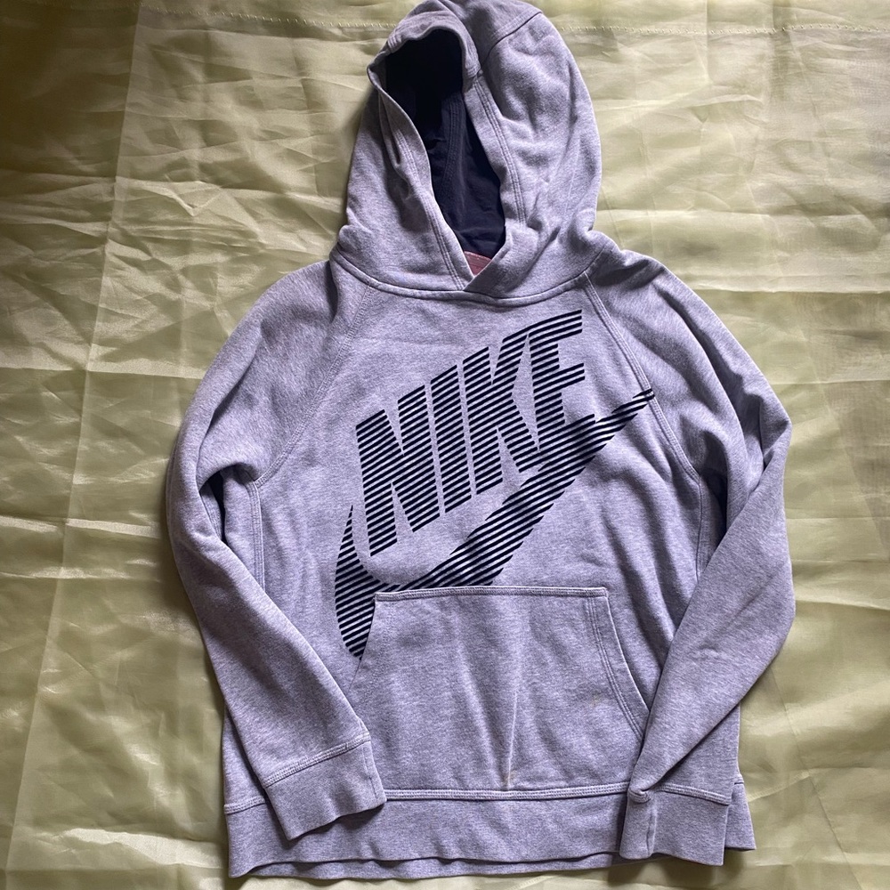 grey nike hoodie